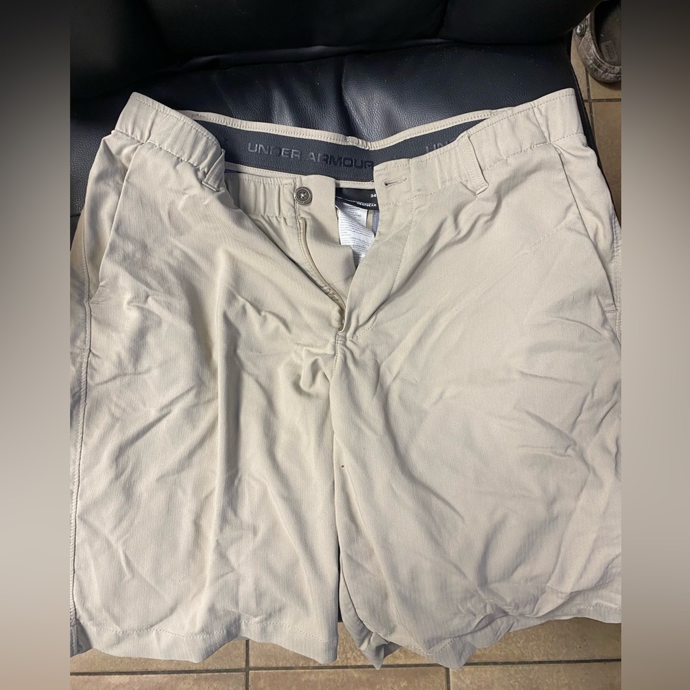 Under armour shorts size 34 waist lot of two